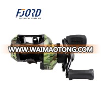 FJORD gun color 9+1BB 7.0:1 Metal bait casting best fishing reel uesed centrifugal brakes