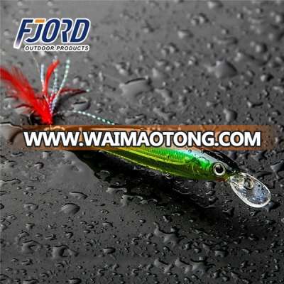 FJORD Minnow hard bait with VMC hook fishing lure